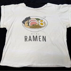 White Ramen Graphic Tee